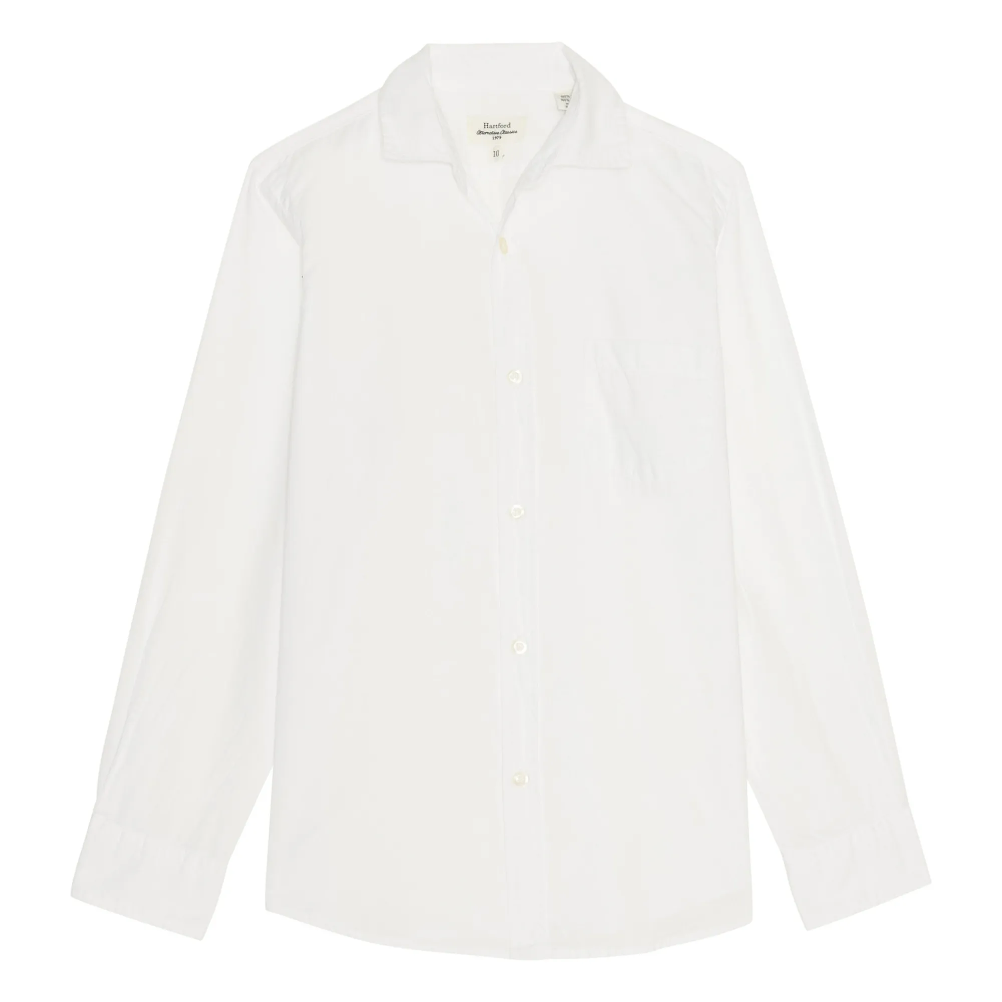 Hartford White Paul Pat Shirt