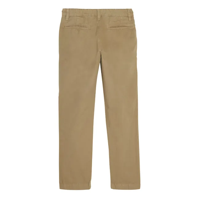 Bowie Chino Pants - Olive Cotton