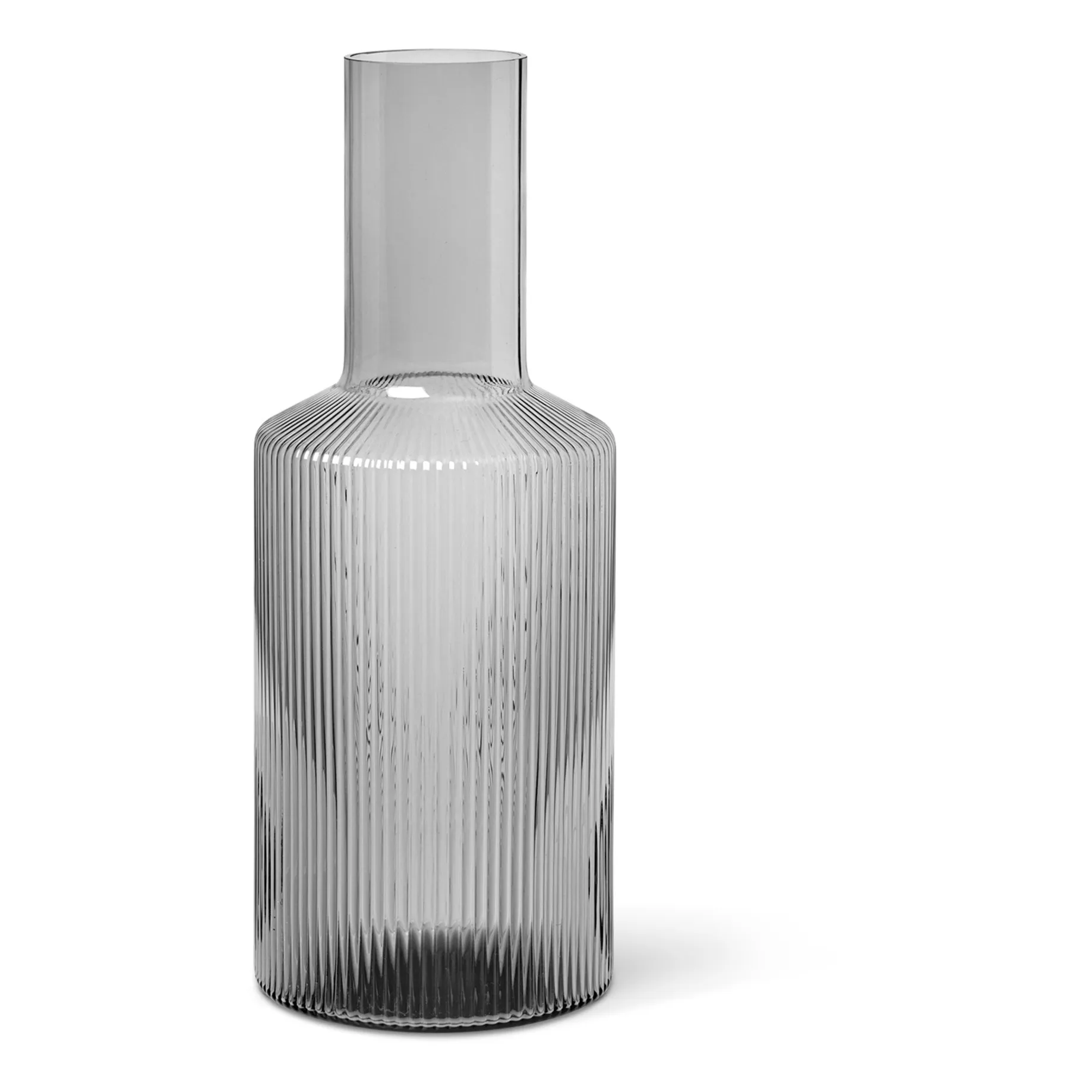 Ferm Living Transparent Ripple Carafe 1L