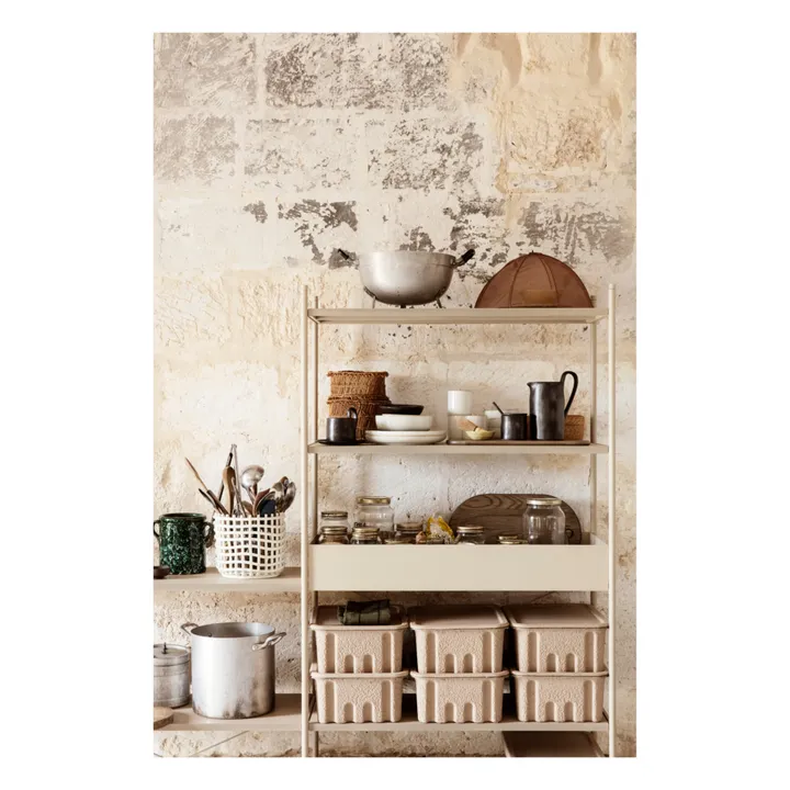 Panier en céramique | Blanc- Image produit n°4