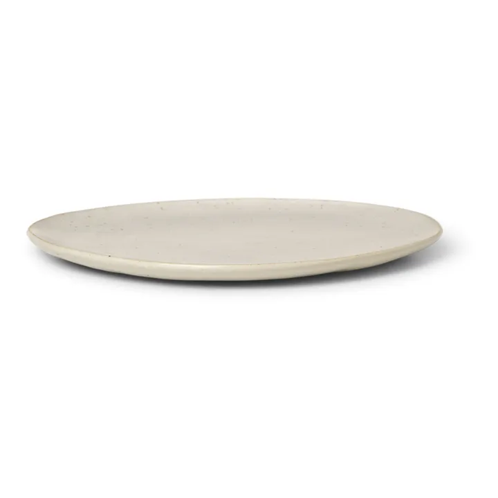 Assiette Flow  | Blanc cassé- Image produit n°0