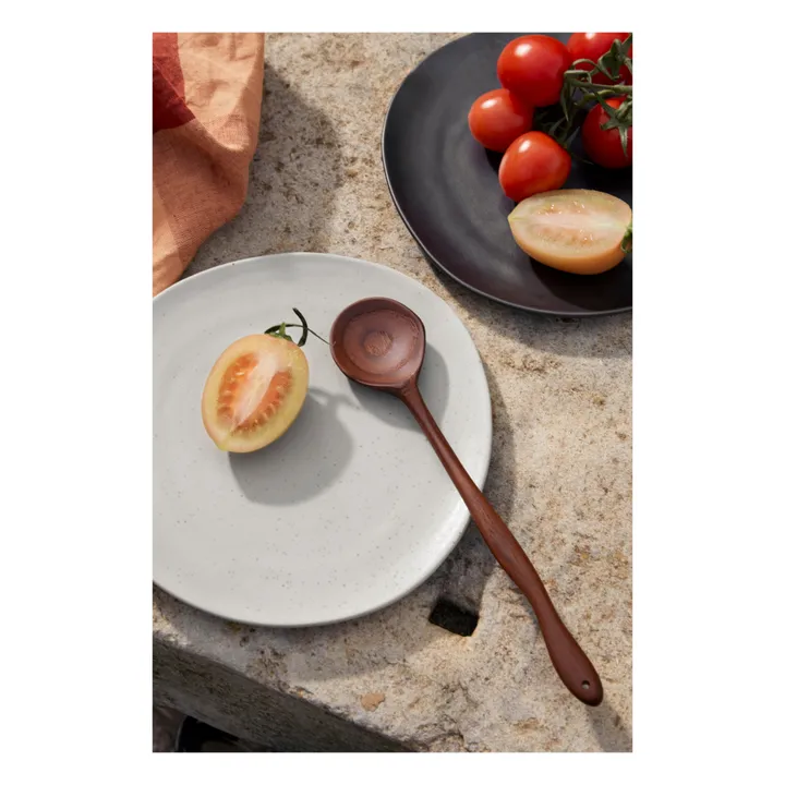 Assiette Flow  | Blanc cassé- Image produit n°1