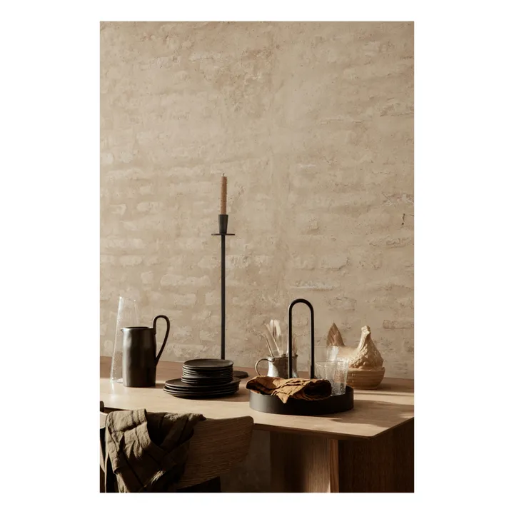 Assiette Flow | Noir- Image produit n°5