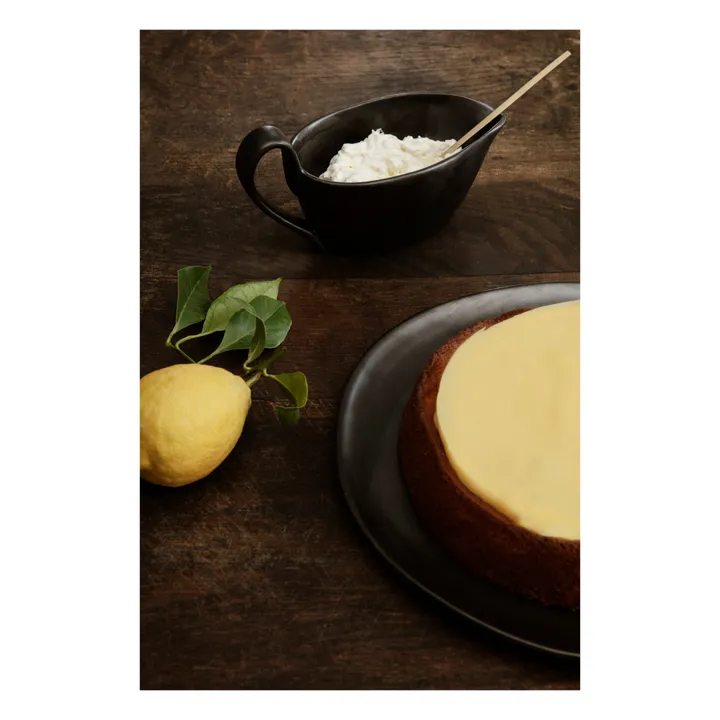 Assiette Flow  | Noir- Image produit n°1
