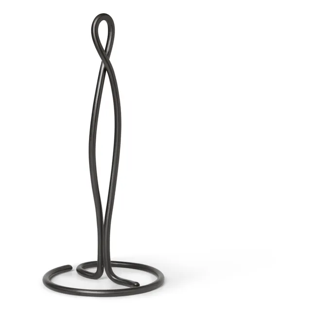 Porte Essuie-tout Curvature  | Noir
