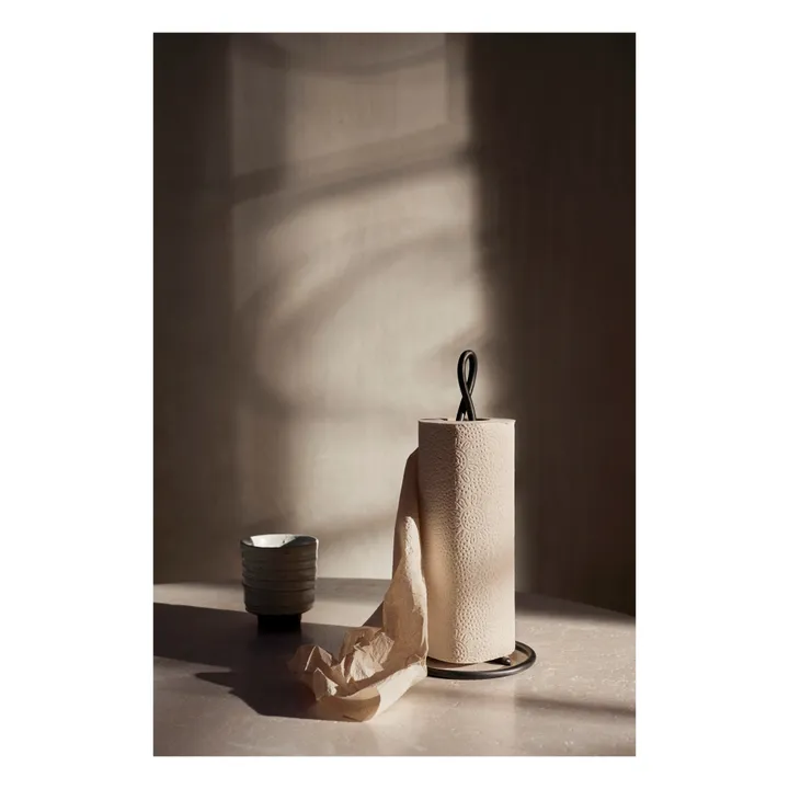 Curvature Kitchen Roll Holder | Black- Product image n°1