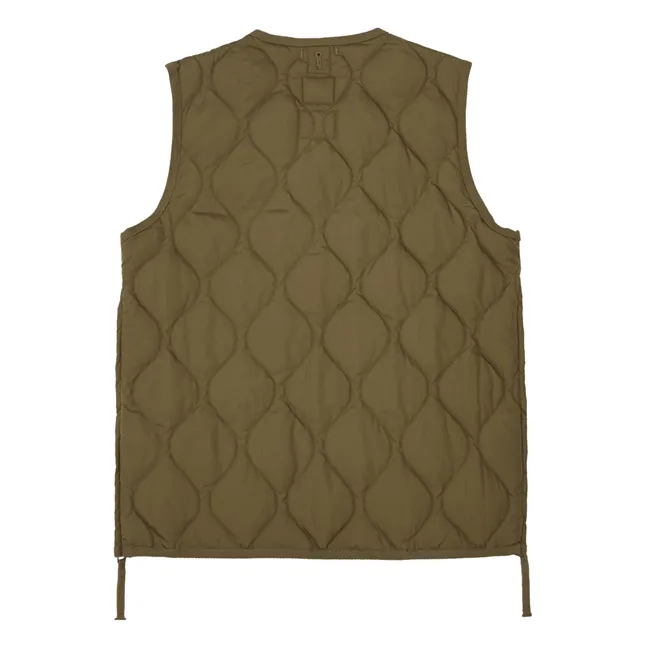 Military Quilted Vest | Camel