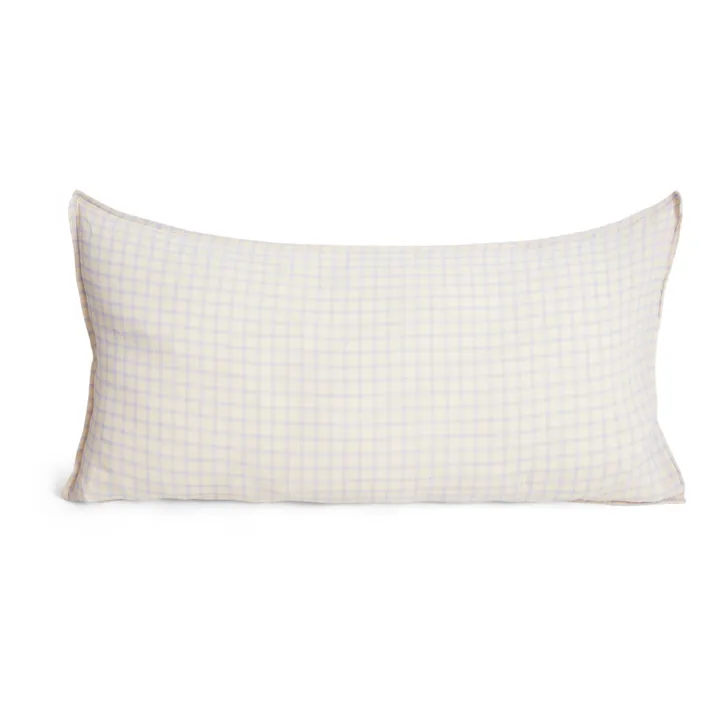 Funda de almohada Gingham Sky | Azul Cielo- Imagen del producto n°3
