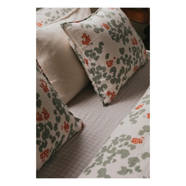 Perlargonium pillowcase | Green