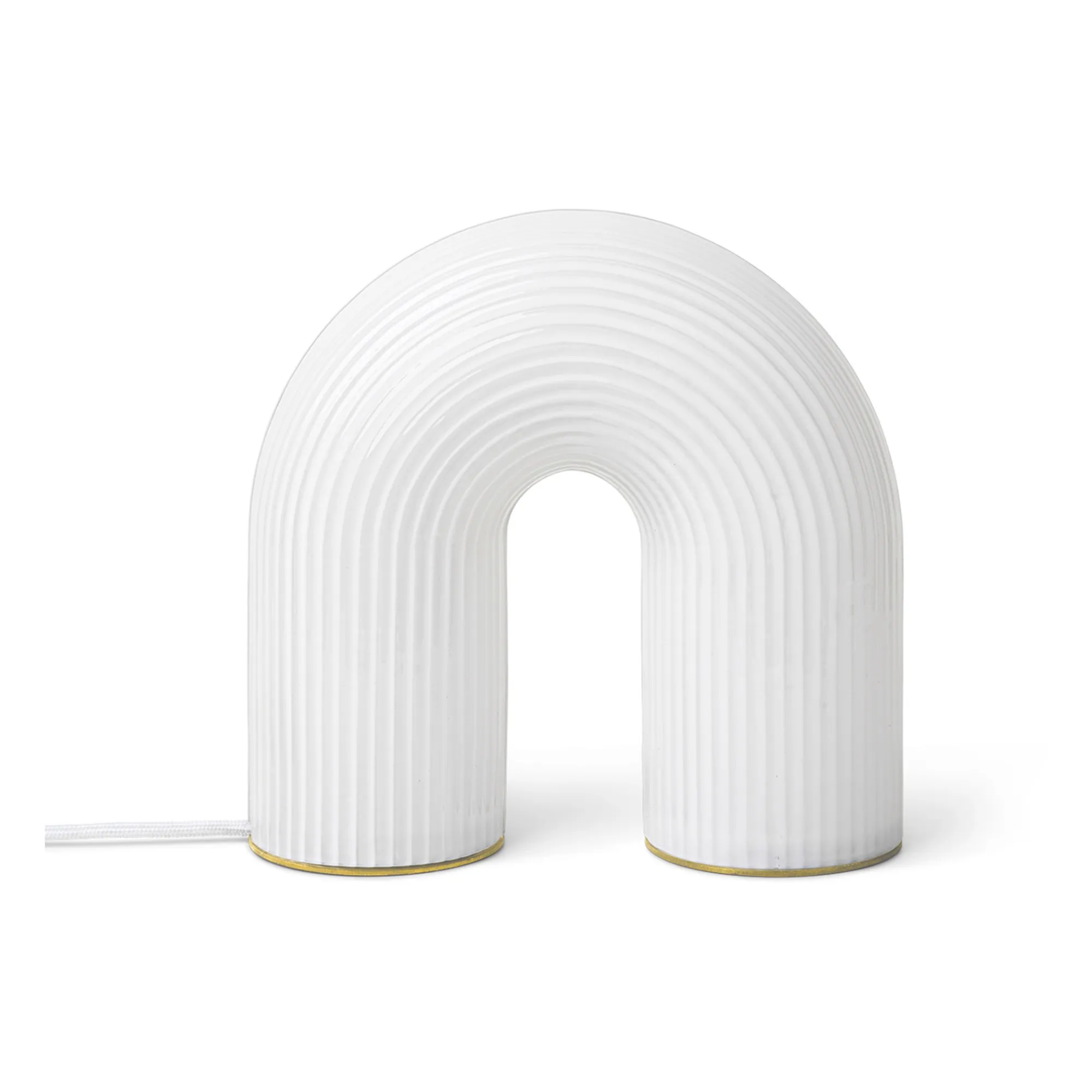 Ferm Living White Vuelta Table Lamp