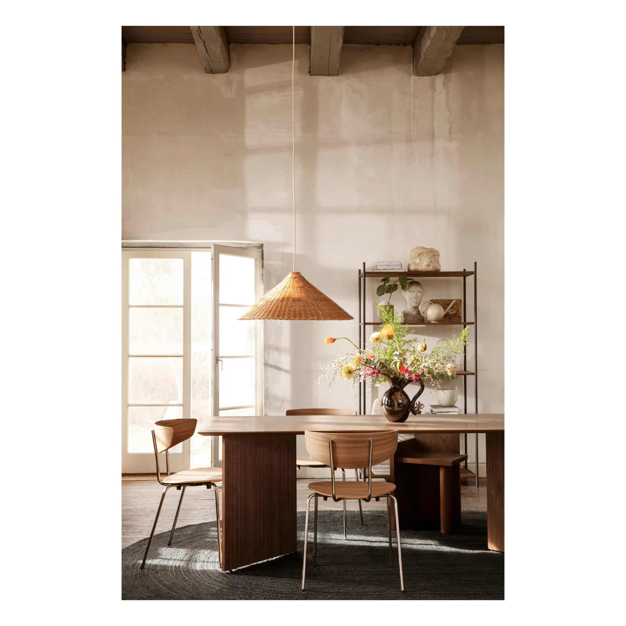 Dou Rattan Lampshade- Product image n°1