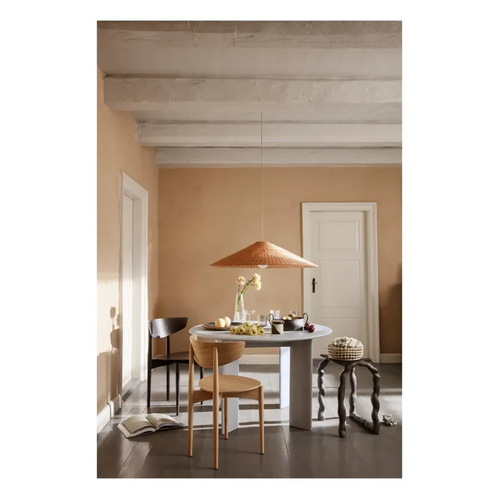Abat-jour Dou en rotin - Image produit n°1