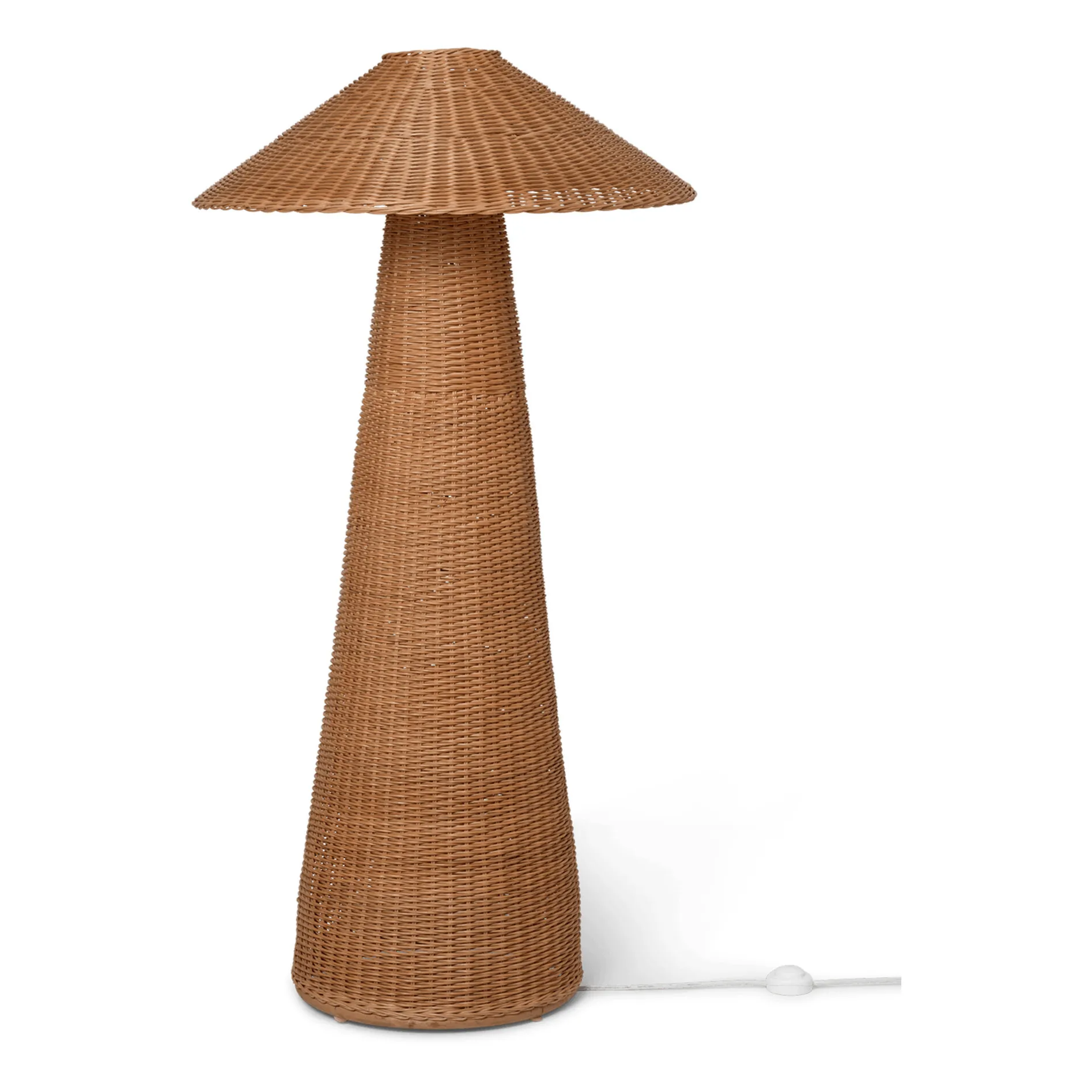 Ferm Living Natural Dou Rattan Lamp