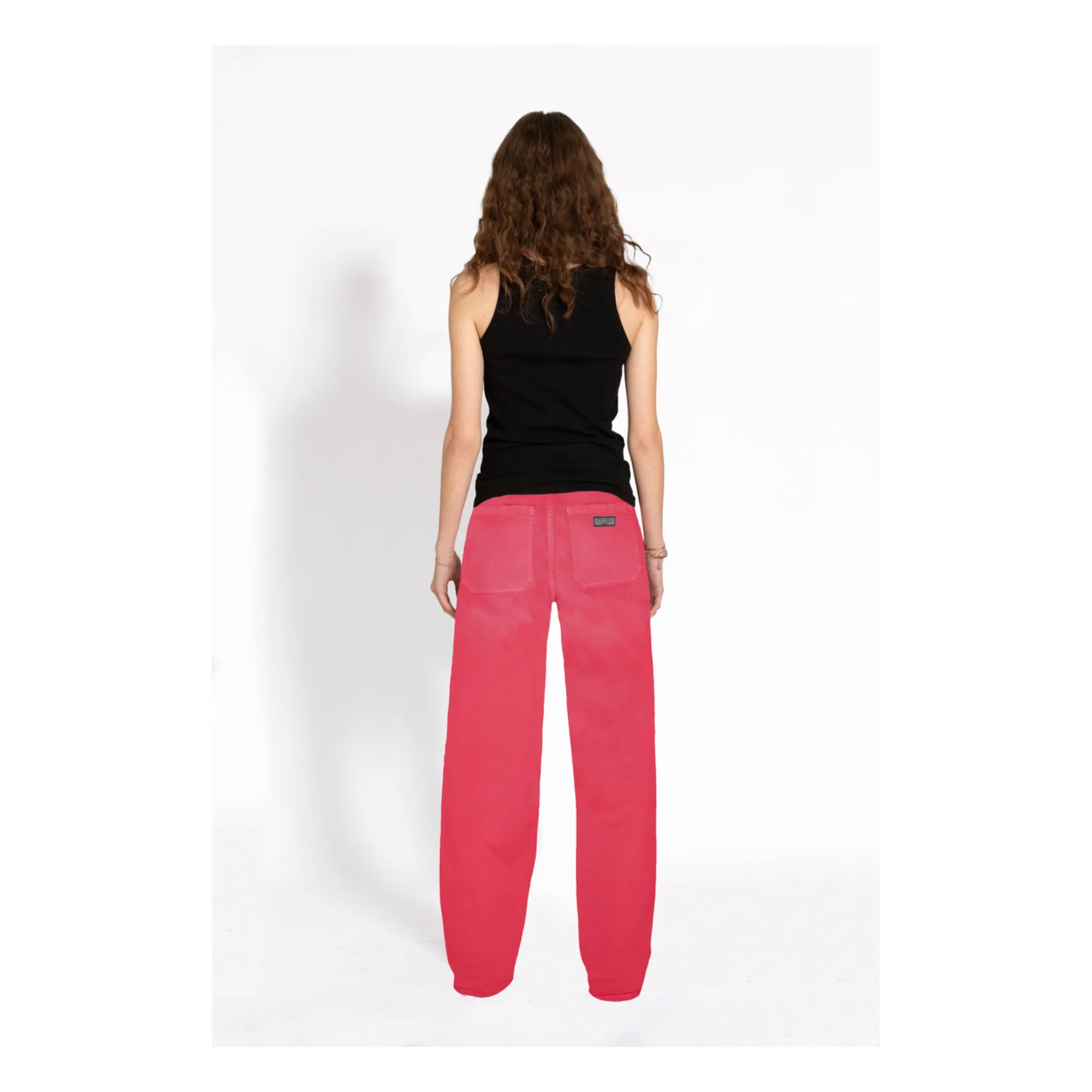 Jean Loose Carolyn | Rose- Image produit n°2