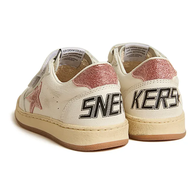 Ballstar Velcro Sneakers | Pink