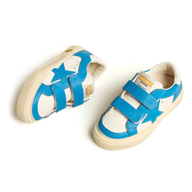 Zapatillas con velcro May School | Azul