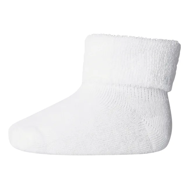 Chaussettes en coton | Blanc