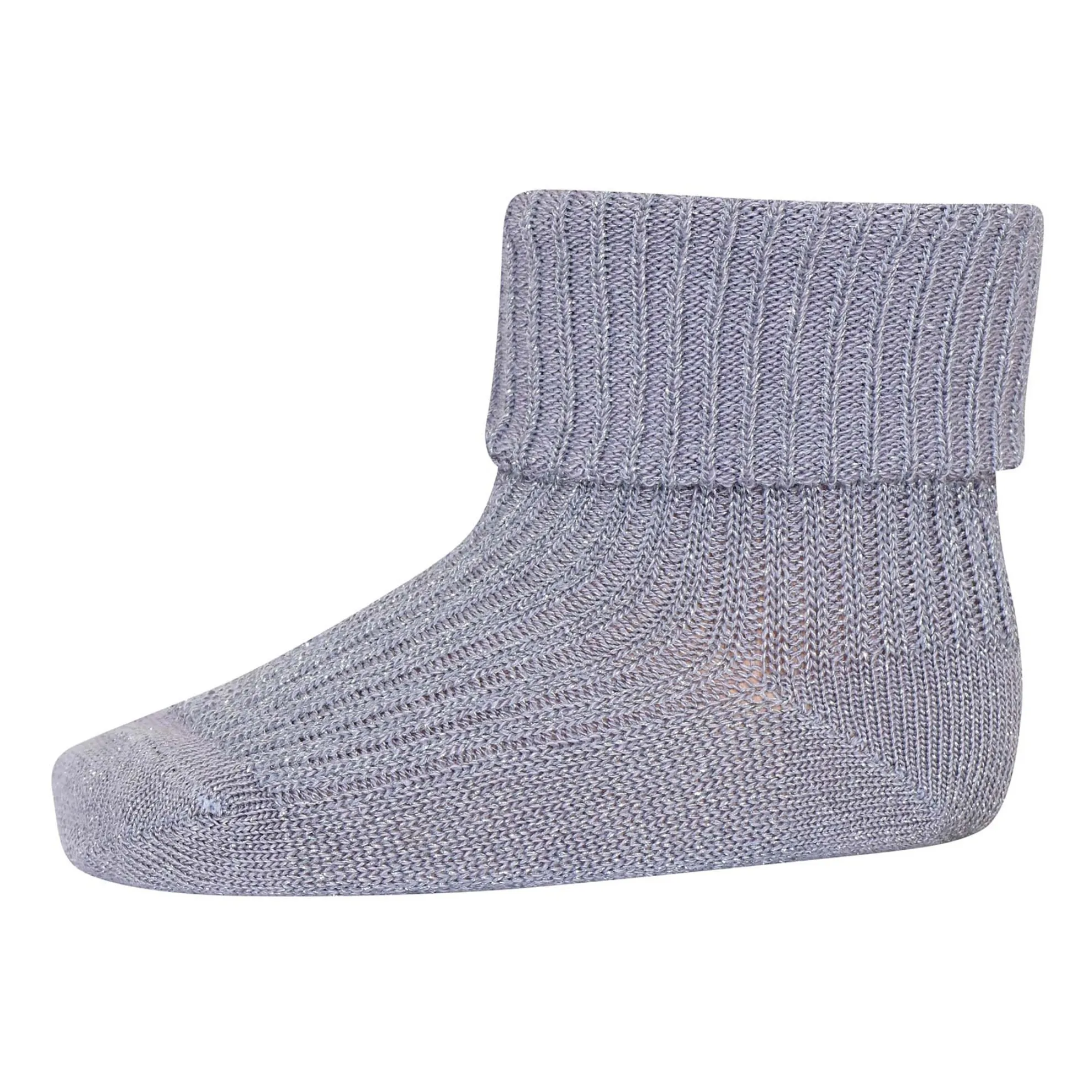 Mp Denmark Blue Ida Cotton Glitter Socks