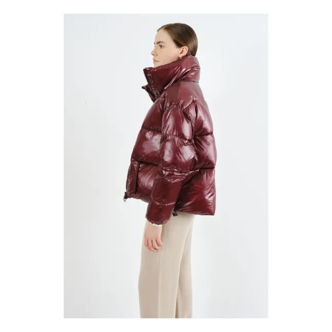 Millery Down Jacket Recycled Materials | Burgundy