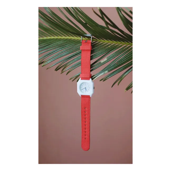 Reloj escarlata | Rojo