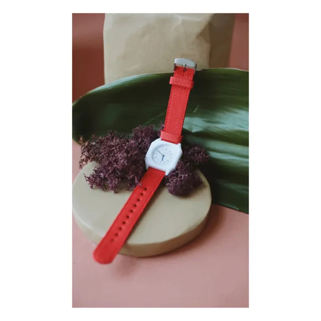Reloj escarlata | Rojo