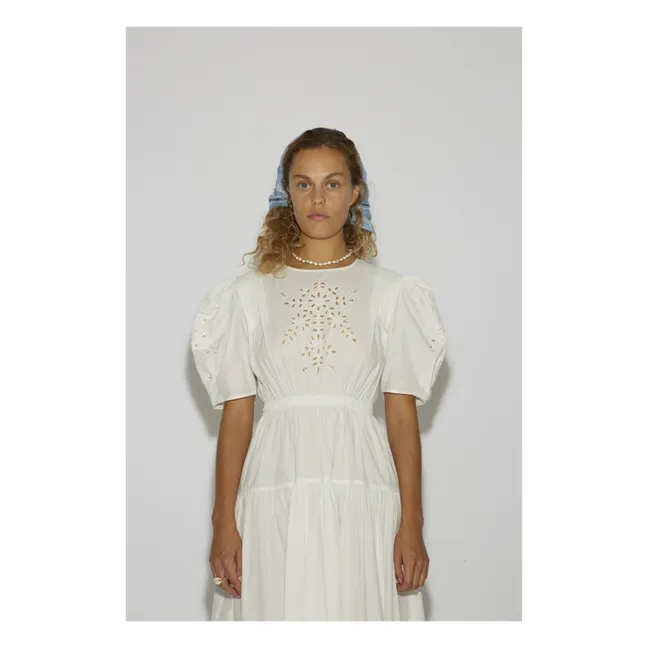 Kay Smiley dress | White