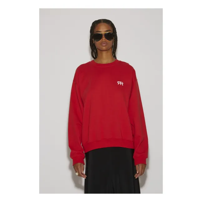 Sweatshirt Louisrr aus Bio-Baumwolle | Rot