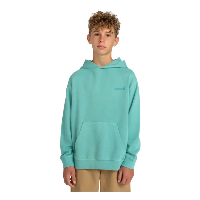 Cornell Kapuzen-Sweatshirt | Turquoise