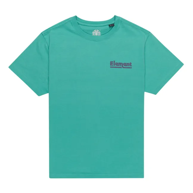 T-shirt Sunup | Turquoise