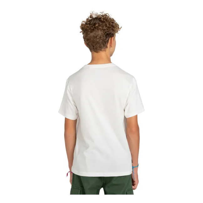 T-shirt Quiet | Blanc cassé