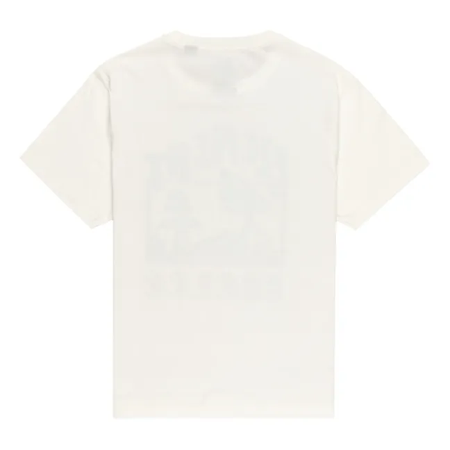 Camiseta Quiet | Blanco Roto