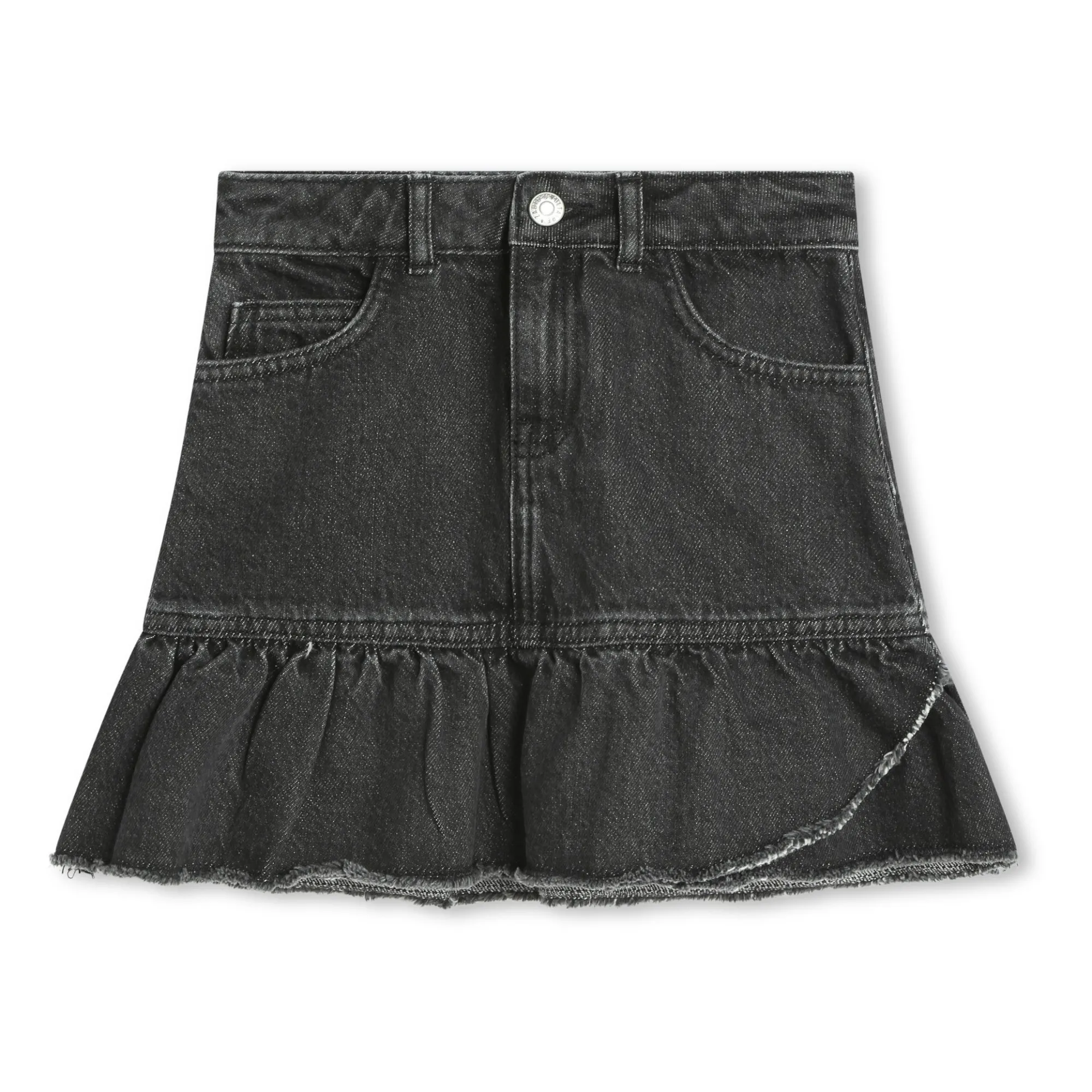 Zadig & Voltaire Black Anita Denim Skirt