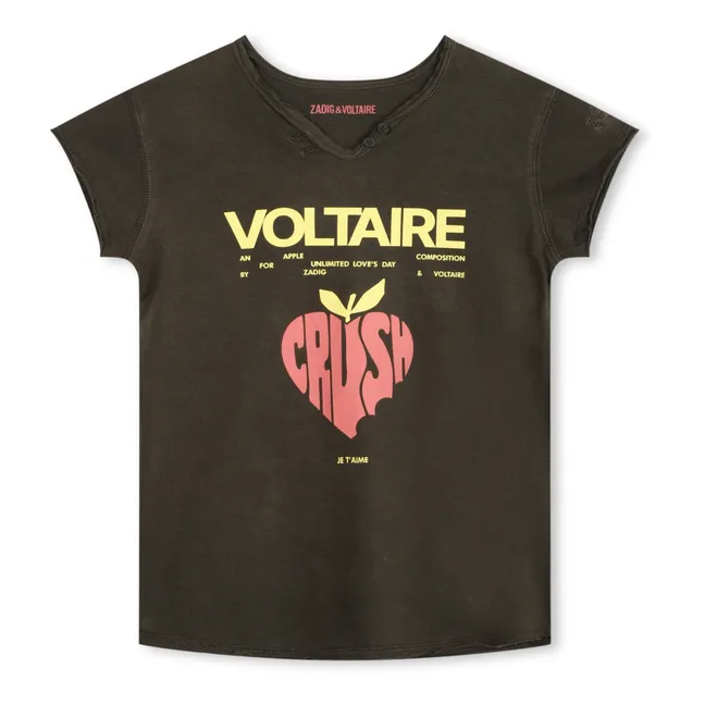 Boxo Crush T-shirt | Dark khaki