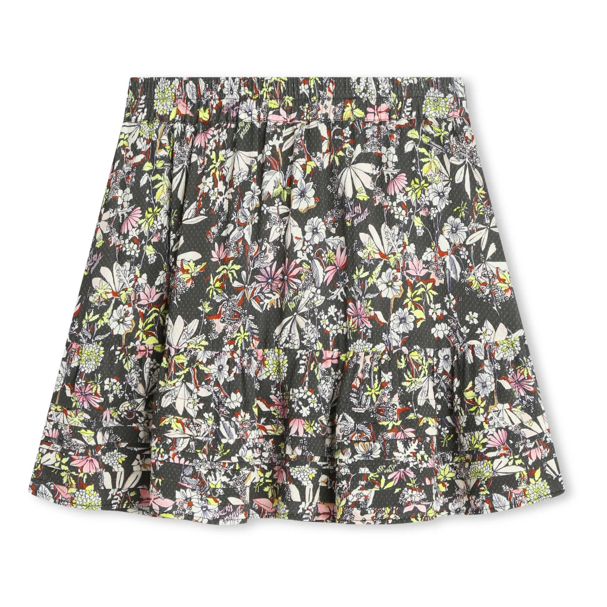 Zadig & Voltaire Dark Khaki Alexa Floral Skirt
