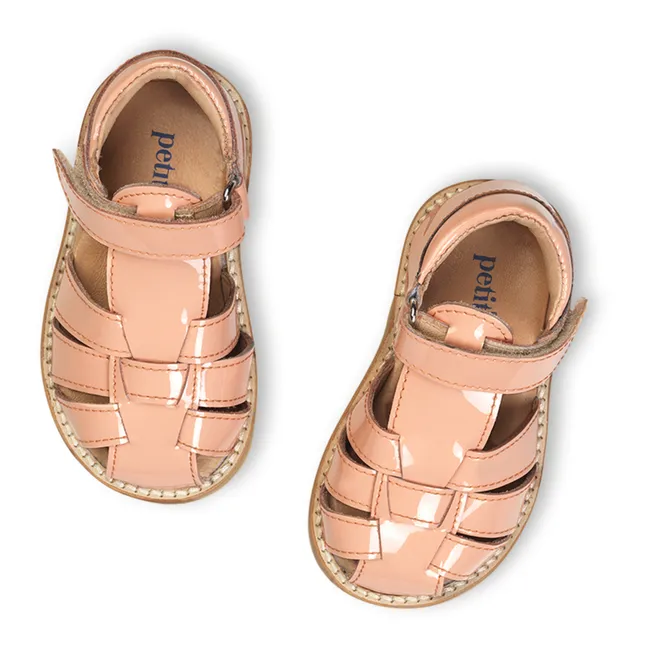 Classic Velcro Sandals | Pale pink