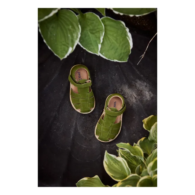 Classic Velcro Sandals | Green