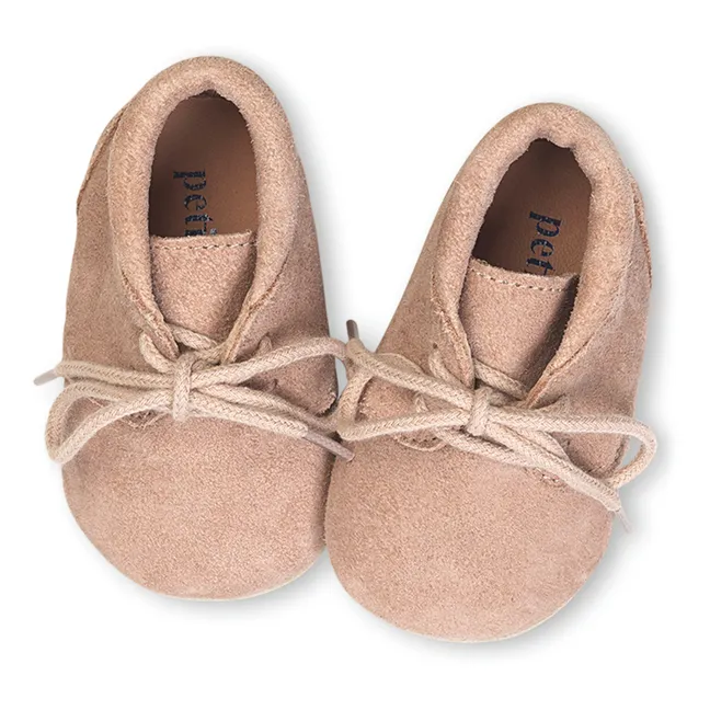 Crib Slippers | Pale pink
