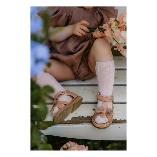 Gry Scratch Sandals | Pale pink