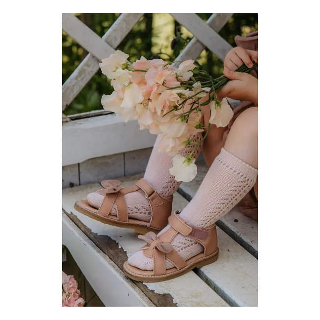 Gry Scratch Sandals | Pale pink
