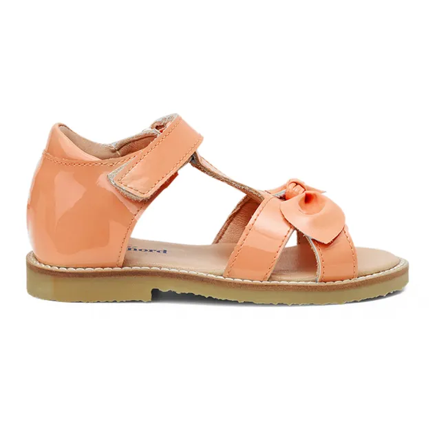 Scratch Bow sandals | Apricot