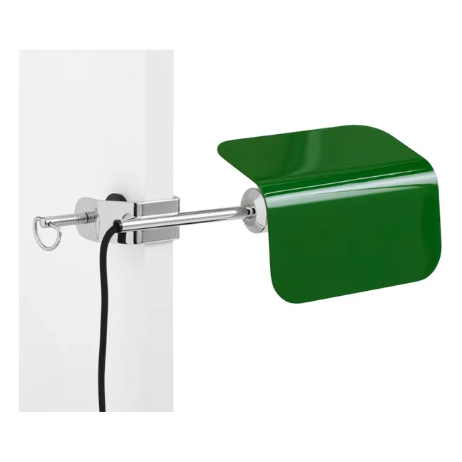 Apex clip-on lamp | Emerald green