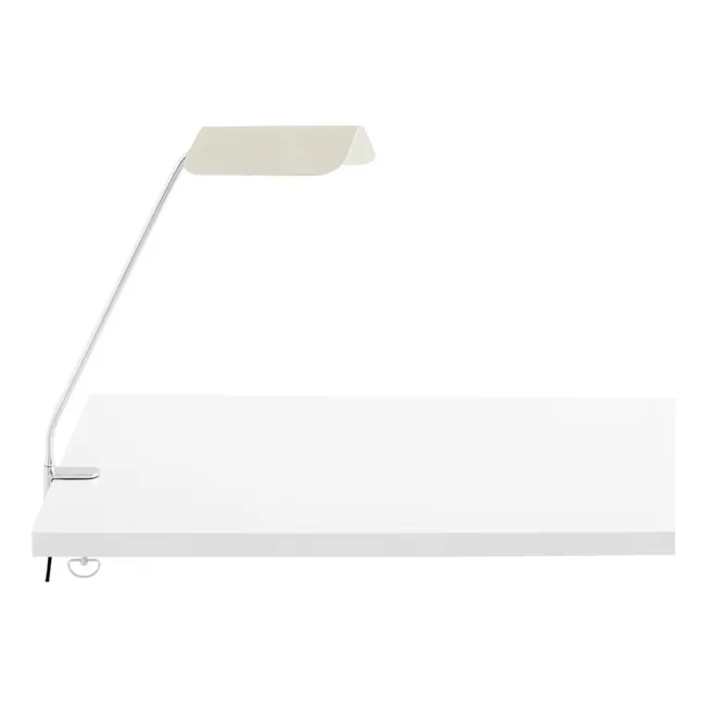 Lampada da scrivania a clip Apex | Bianco
