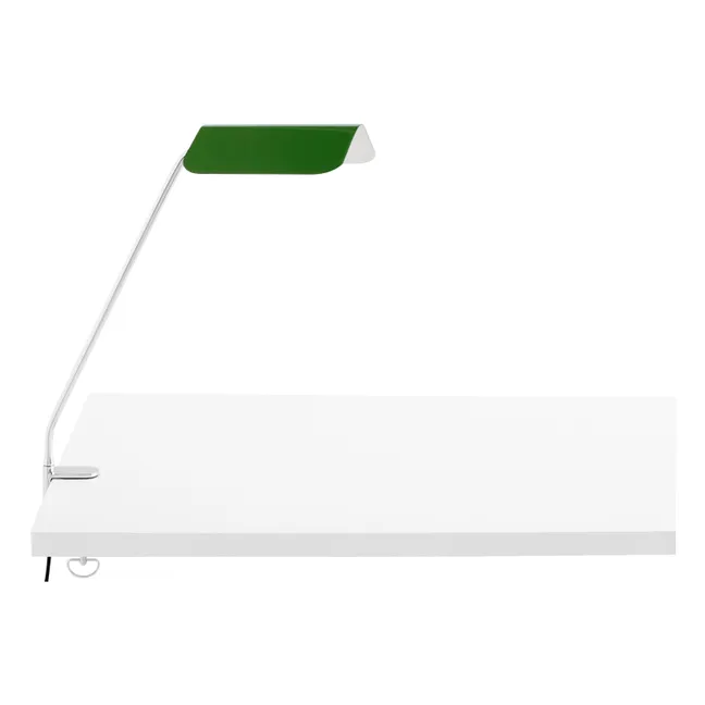 Lampe de bureau à clipser Apex | Vert émeraude