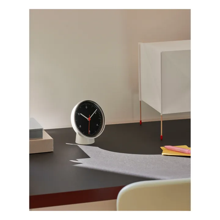 HAY Horloge Black Table Clock - Silent Minimalist Design