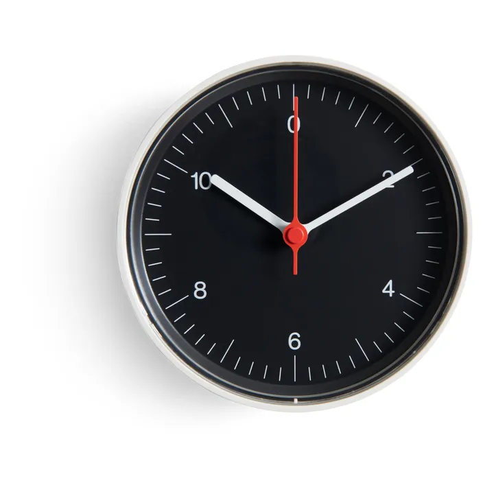 HAY Horloge Black Table Clock - Silent Minimalist Design