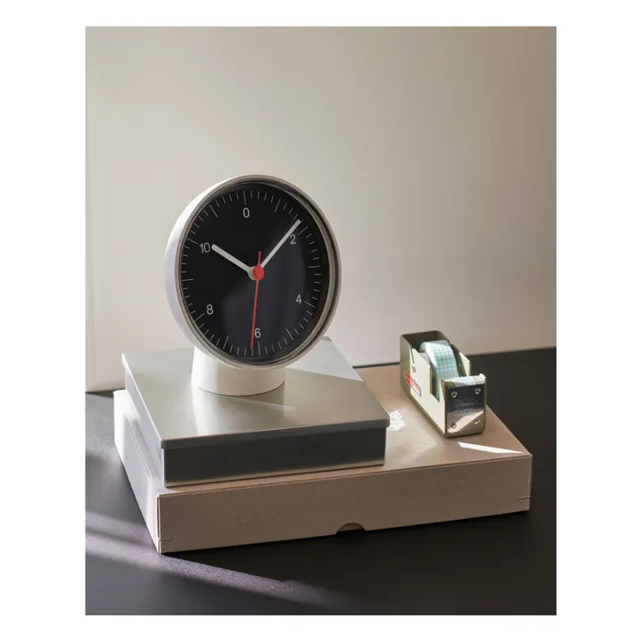 HAY Horloge Black Table Clock - Silent Minimalist Design