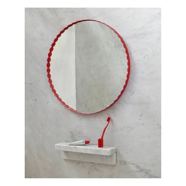 Arcs mirror - Muller Van Severen | Red
