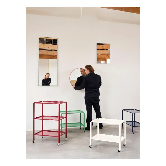 Arcs mirror - Muller Van Severen | Steel Grey