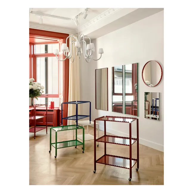 Arcs mirror - Muller Van Severen | Steel Grey