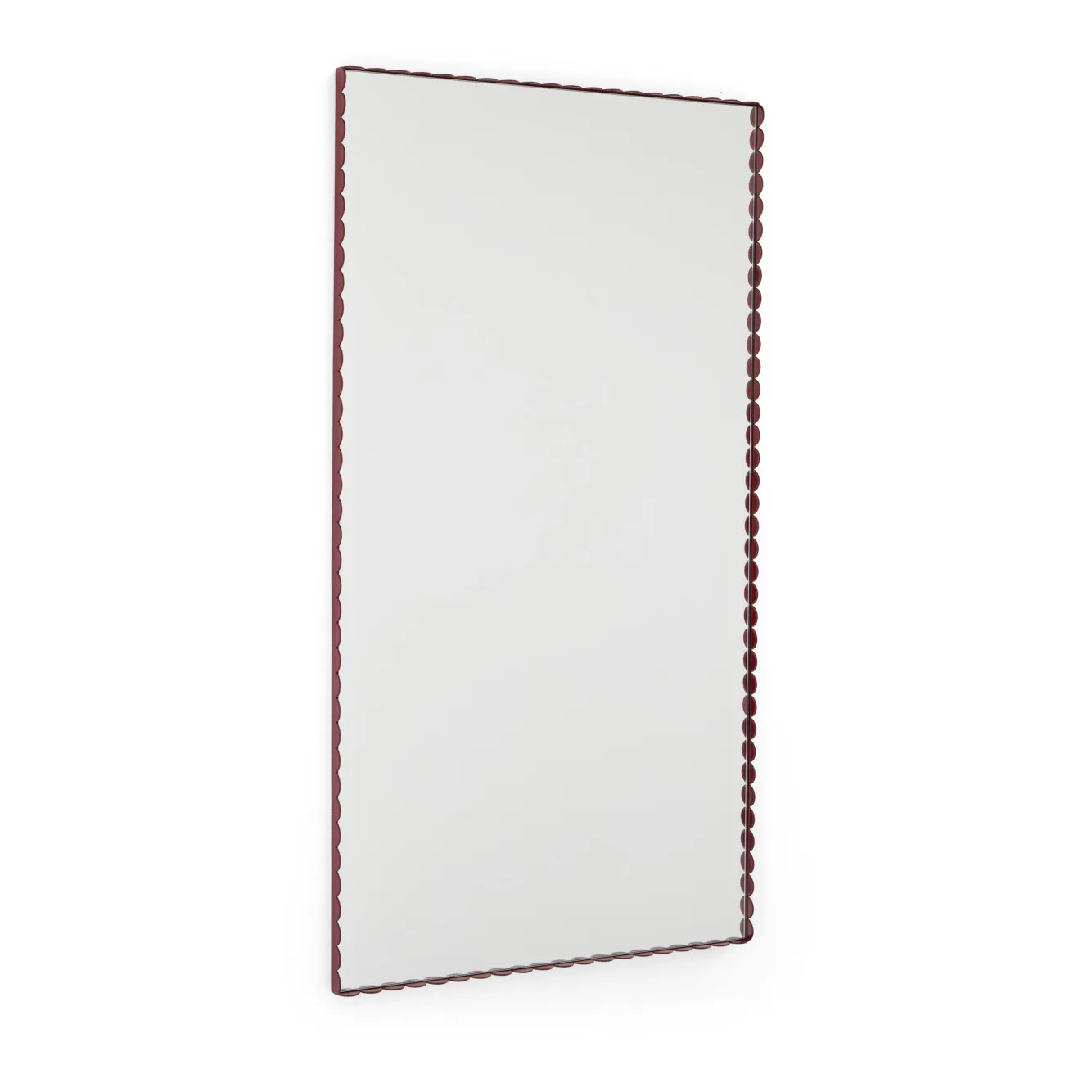 Hay Burgundy Arcs Mirror - Muller Van Severen